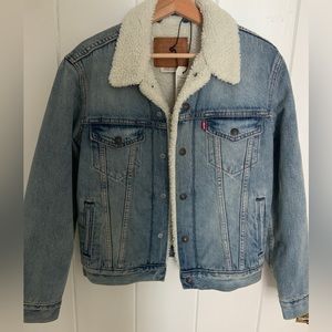 LEVIS SHERPA JEAN JACKET